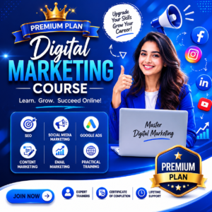 Premium Plan Digital marketing Course